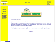 Tablet Screenshot of brasil-natur.com